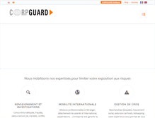 Tablet Screenshot of corpguard.com